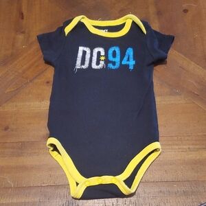 🐻    DC Blue and Yellow Bodysuit with DG94 Design